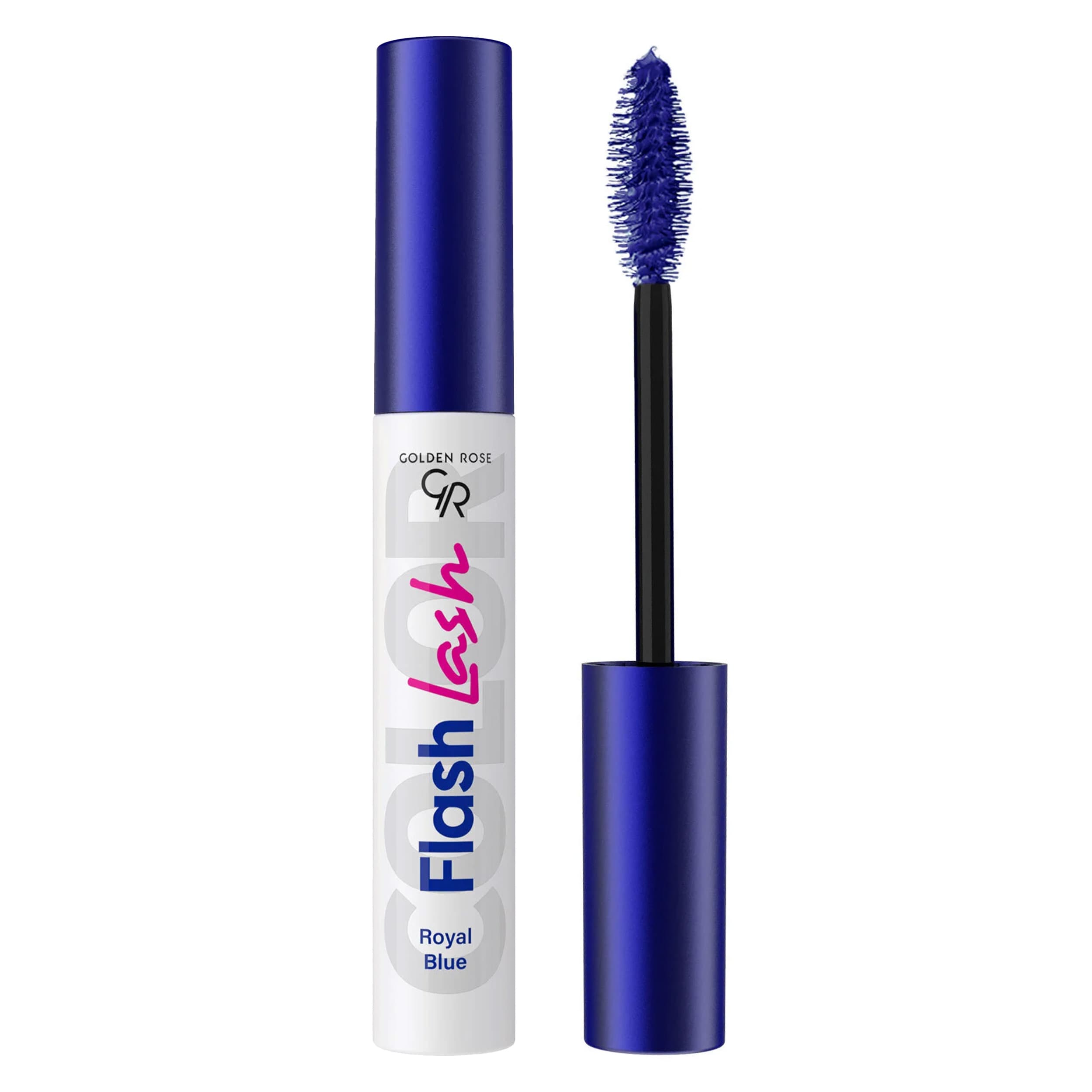 ریمل رنگی گلدن رز مدل Flash Lash رنگ آبی رویال (Royal Blue)
