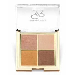 پالت سایه چشم گلدن رز مدل Quattro شماره 07 رنگ Bronze Vision