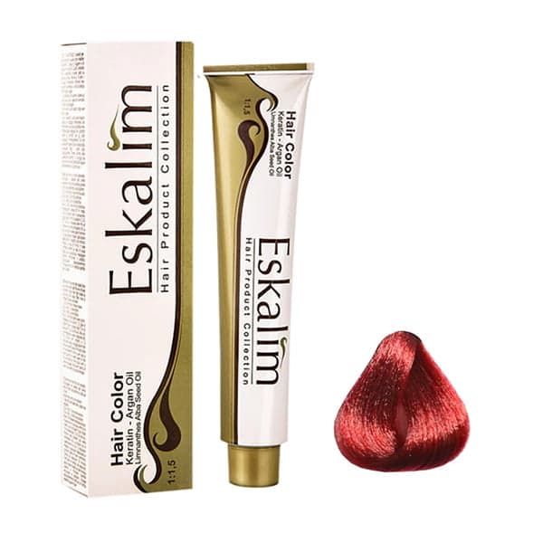رنگ مو اسکالیم شماره 6.66 حجم 100 میلی لیتر رنگ بلوند شرابی قرمز تیره رنگ مو اسکالیم شماره 6.66 حجم 100 میلی لیتر رنگ بلوند شرابی قرمز تیره