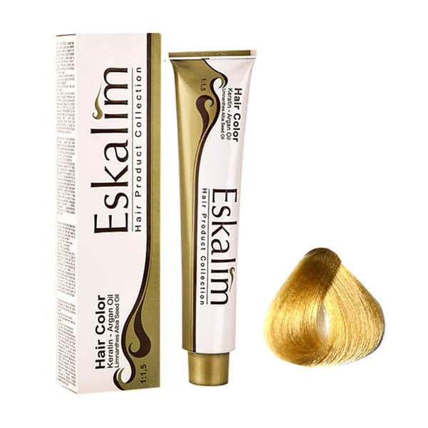 رنگ مو اسکالیم شماره 9.3 حجم 100 میلی لیتر رنگ بلوند طلایی خیلی روشن رنگ مو اسکالیم شماره 9.3 حجم 100 میلی لیتر رنگ بلوند طلایی خیلی روشن