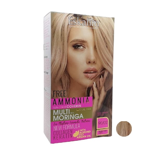 کیت رنگ مو اسکالیم سری collagen keratin شماره 90.02 حجم 100 میلی لیتر رنگ هایلایت مرواریدی کیت رنگ مو اسکالیم سری collagen keratin شماره 90.02 حجم 100 میلی لیتر رنگ هایلایت مرواریدی