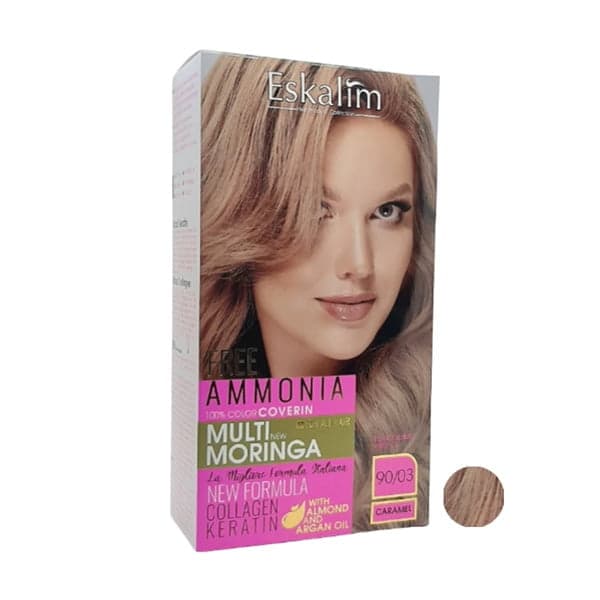قیمت کیت رنگ مو اسکالیم سری collagen keratin شماره 90.03 حجم 100 میلی لیتر رنگ کاراملی خرید کیت رنگ مو اسکالیم سری collagen keratin شماره 90.03 حجم 100 میلی لیتر رنگ کاراملی
