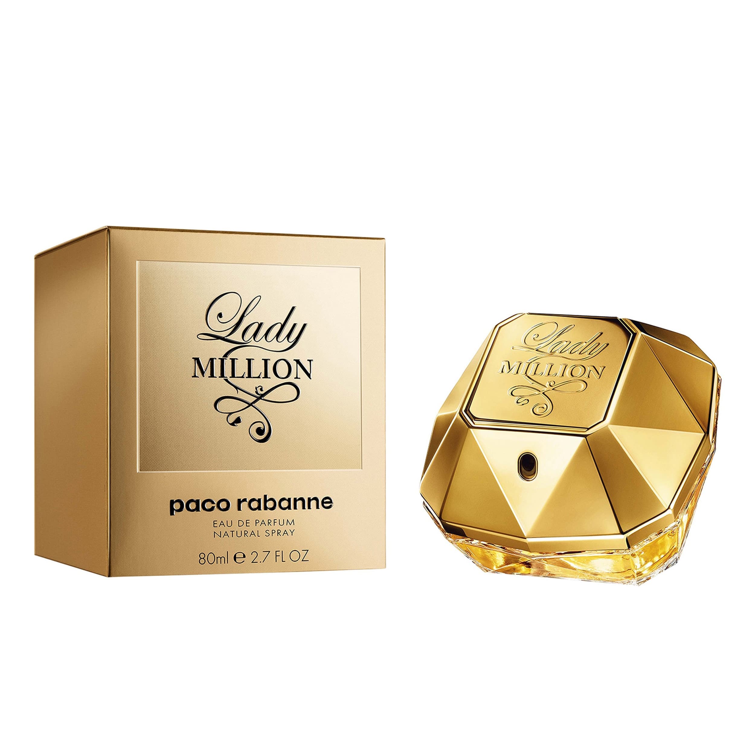 ادو پرفیوم زنانه پاکو رابان مدل Lady Million حجم 80 میل ادو پرفیوم زنانه پاکو رابان مدل Lady Million حجم 80 میل