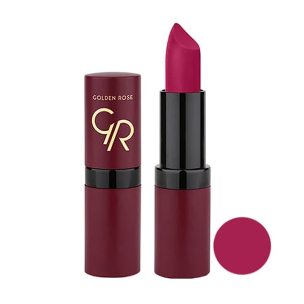 رژلب جامد مات مخملي Golden Rose 19 رژلب جامد مات مخملي Golden Rose 19