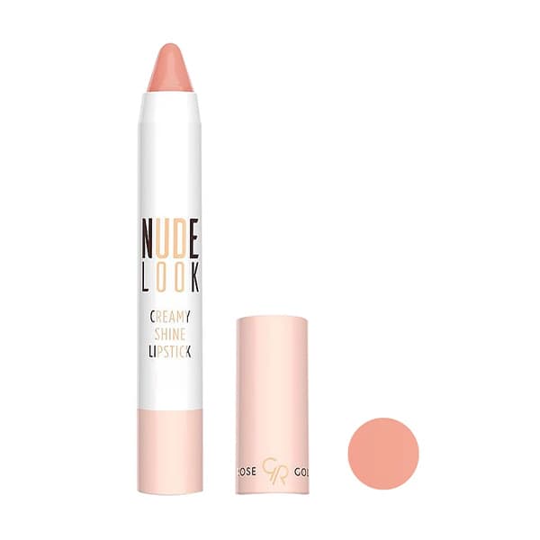 رژ مدادي شاين nude look گلدن رز 04 رژ مدادي شاين nude look گلدن رز 04