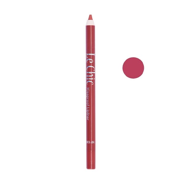 مداد لب لچیک مدل Kiss Proof شماره 136 مداد لب لچیک مدل Kiss Proof شماره 136