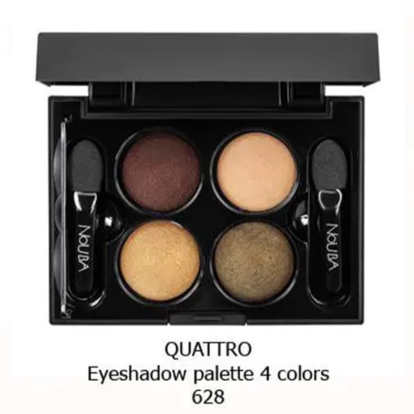 پالت سایه چهار رنگ نوبا 628 QUATTRO EYESHADOW پالت سایه چهار رنگ نوبا 628 QUATTRO EYESHADOW