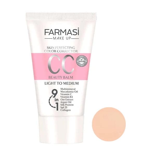 کرم پودر CC فارماسی شماره ۰۲ حجم ۵۰ میلی لیتر کرم پودر CC فارماسی شماره ۰۲ حجم ۵۰ میلی لیتر