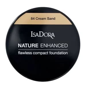 کرم پودر فشرده ایزادورا مدل Nature Enhanced Flawless شماره ۸۴ رنگ Cream Sand