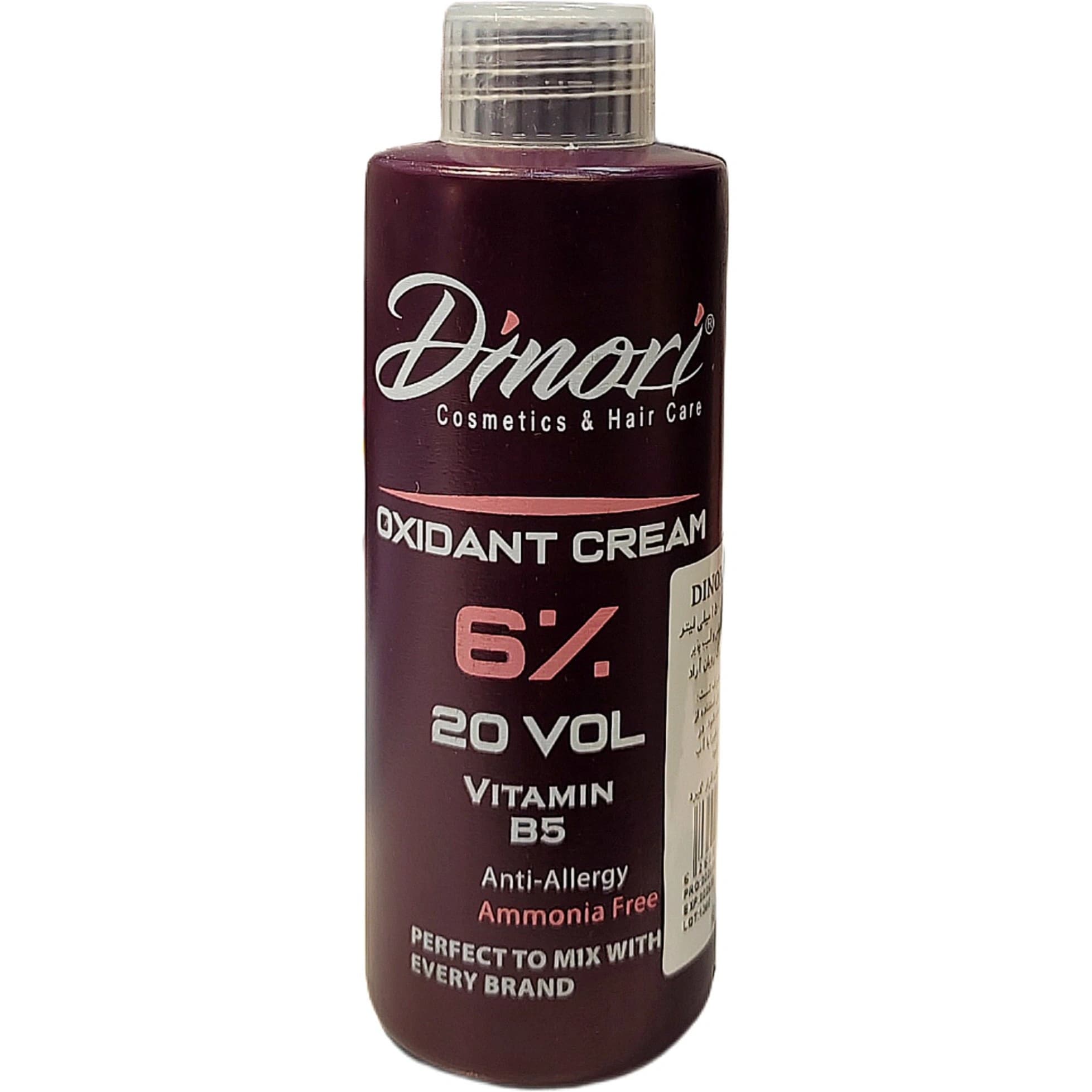 اکسیدان بدون آمونیاک 6 درصد دینوری حجم 150 میل اکسیدان بدون آمونیاک 6 درصد دینوری حجم 150 میل